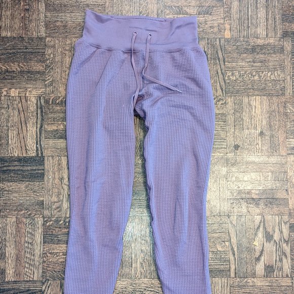 Victoria's Secret PINK Active Purple High Waist Full Length Jogger - Picture 2 of 9